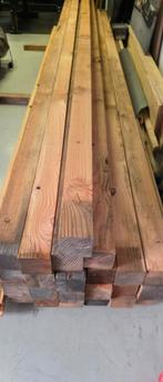 Douglas Tuinpalen 4 meter, Doe-het-zelf en Verbouw, Hout en Planken, Ophalen, Nieuw, Balk, Overige houtsoorten