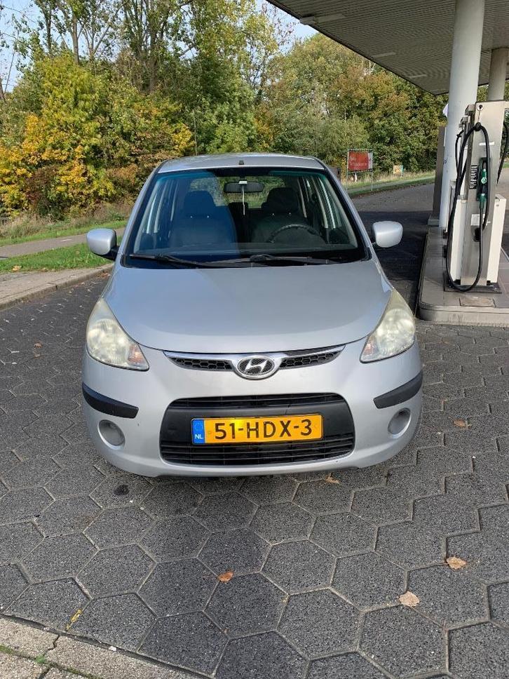Hyundai i10 1.1 I 5DR 2008 Grijs, Auto's, Hyundai, Particulier, i10, ABS, Airbags, Alarm, Centrale vergrendeling, Elektrische buitenspiegels