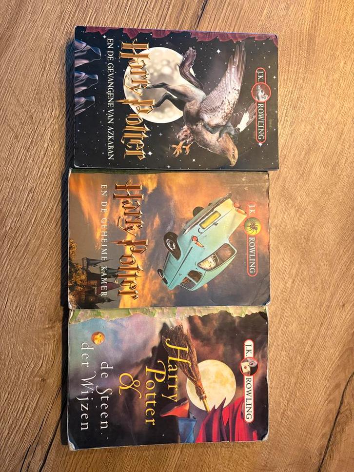 Harry Potter Boeken Set - Gelezen, Boeken, Fantasy, Gelezen, Ophalen of Verzenden