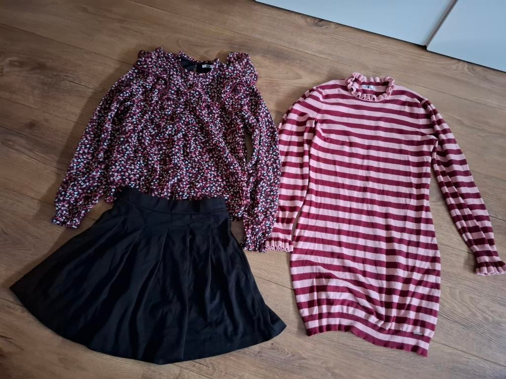 Tweeling meisjes kleding maat 146/152, Kinderen en Baby's, Tweelingen en Meerlingen, Ophalen of Verzenden, Zo goed als nieuw, Kleding