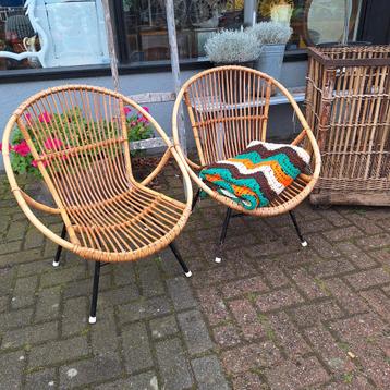 2 Rohe Noordwolde Fauteuils - vintage Design! beschikbaar voor biedingen