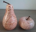 peer en appel van marmer, Ophalen of Verzenden