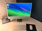 Groene iMac M1 8GB/500GB SSD - Toetsenbord & Muis, Ophalen, IMac, Zo goed als nieuw, 500 GB
