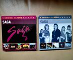 Saga 10 cd's - 5 Original Albums Vol 1&2, Ophalen of Verzenden, Zo goed als nieuw, Progressive