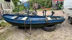 Plat bootje flatje blauw, Ophalen, Gebruikt