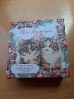 100 kerstkaarten Franciens katten, Verzenden, Nieuw