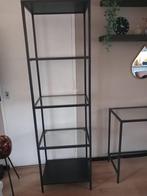 IKEA Vittsjö Stellingkast - Zwartbruin/Glas, Ophalen, Gebruikt