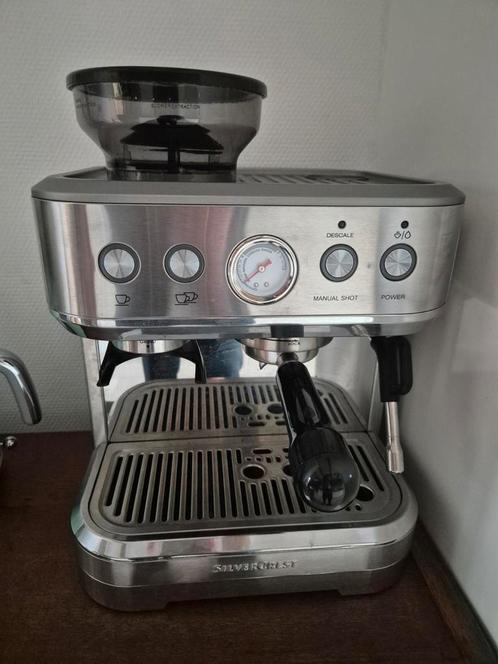 Zilvercrest Koffiemachine - Zo goed als nieuw!, Witgoed en Apparatuur, Koffiezetapparaten, Zo goed als nieuw, Koffiebonen, Espresso apparaat