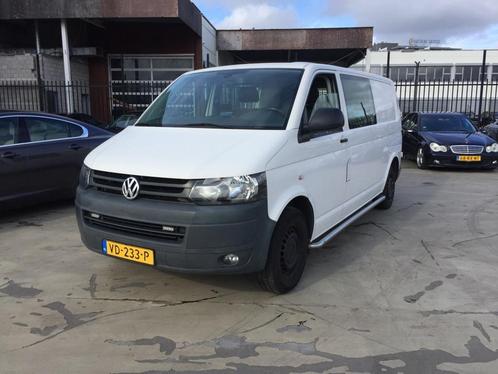 Volkswagen Transporter 2.0 TDI L2H1 Com. DC, Auto's, Bestelauto's, Bedrijf, ABS, Airbags, Airconditioning, Boordcomputer, Elektrische buitenspiegels