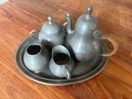 Antiek Tinnen Theeservies, Antiek en Kunst, Antiek | Tin, Ophalen of Verzenden