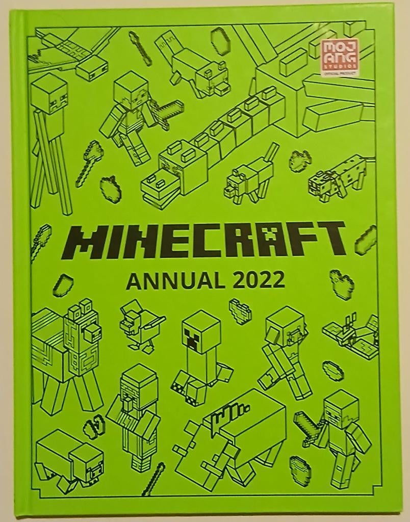 Minecraft Annual 2022, Non-fictie, Zo goed als nieuw, Mojang, Ophalen of Verzenden