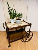Vintage theewagen / serveerwagen, Ophalen, Gebruikt, Minder dan 50 cm, 50 tot 100 cm