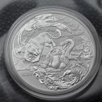 2024 Australia -Four Guardians- Myths & Legends -1 oz zilver, Ophalen of Verzenden, Zilver