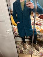 Mooie wollen jas kleur petrol, maat M, Kleding | Dames, Ophalen of Verzenden, Zo goed als nieuw, Maat 38/40 (M), Overige kleuren