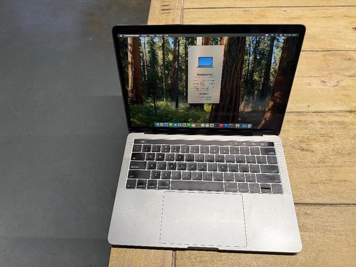 MacBook Pro 13” 2018 i7 16GB Touch Bar, Computers en Software, Apple Macbooks, Zo goed als nieuw, MacBook Pro, 13 inch, 2 tot 3 Ghz