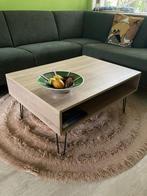 Licht houten salontafel, Huis en Inrichting, Tafels | Salontafels, Ophalen, 50 tot 100 cm, 50 tot 100 cm, Zo goed als nieuw