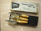 houtdraaibeitels Bridges. Lengte totaal 26 cm., Doe-het-zelf en Verbouw, Gereedschap | Handgereedschap, Ophalen of Verzenden, Nieuw