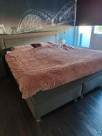Boxspring 180x210 incl nachtkastjes, Huis en Inrichting, Ophalen, 210 cm, Tweepersoons, Zo goed als nieuw