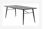 Eettafel japandi style 90x200, Ophalen, 50 tot 100 cm, Zo goed als nieuw, Vijf personen of meer