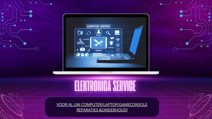 Computer/laptop/gameconsole service aangeboden, Computers en Software, Desktop Pc's, Nieuw, Ophalen of Verzenden