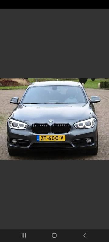 BMW 1-Serie 118i Sport, 136pk Aut 2016 Grijs beschikbaar voor biedingen