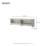 Concept opzetkast (60 cm hoog) - Cashmere, Huis en Inrichting, Slaapkamer | Bedden, Niet ingevuld, Niet ingevuld, Niet ingevuld