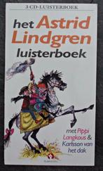 Astrid Lindgren Luisterboek 3 CD - Pippi Langkous - Karlsson, Verzenden, Cd
