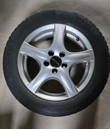 Winterbanden 185/60 R 15 T met lichtmetalen Ronal velg beschikbaar voor biedingen