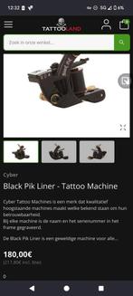Black pik tattoo apparaat, Ophalen of Verzenden, Zo goed als nieuw