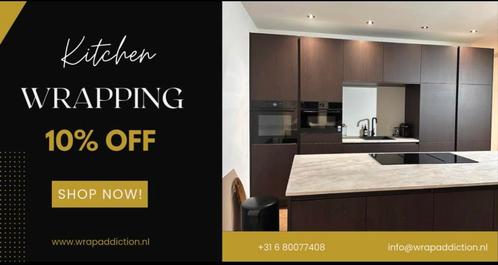 Keuken Wrapping, Huis en Inrichting, Keuken | Complete keukens, Zo goed als nieuw, Ophalen