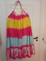 Super gave gekleurde zomerse A-lijn halter jurk maat 56 -58, Kleding | Dames, Grote Maten, Jurk, Verzenden, Overige kleuren