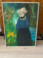 Schilderij van Sophia Lago - Klassiek Kunstwerk uit 1997, Antiek en Kunst, Kunst | Schilderijen | Klassiek, Ophalen of Verzenden