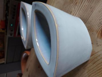 Mooie set plantenpotten keramiek beschikbaar voor biedingen