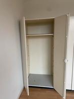 Gratis. Twee witte kasten - hang en leg, Huis en Inrichting, Kasten | Kledingkasten, Ophalen, Overige materialen, Gebruikt, 100 tot 150 cm