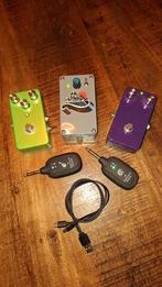 Gitaar effecten Fuzz Distortion Trebble booster draadloze pl, Ophalen of Verzenden, Zo goed als nieuw