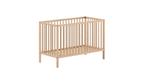 Babybedje, beuken, 60x120 cm met matras, Ophalen of Verzenden, Gebruikt, Ledikant
