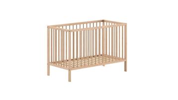 Babybedje, beuken, 60x120 cm met matras beschikbaar voor biedingen
