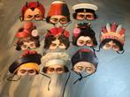 set decoratie maskers, Antiek en Kunst, Verzenden