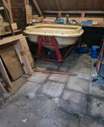 Noodstroom agragaat Vicon pendelstrooier, Ophalen