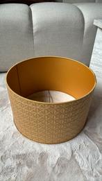 Gouden lampenkap, Huis en Inrichting, Ophalen, Zo goed als nieuw, Rond, 25 tot 50 cm