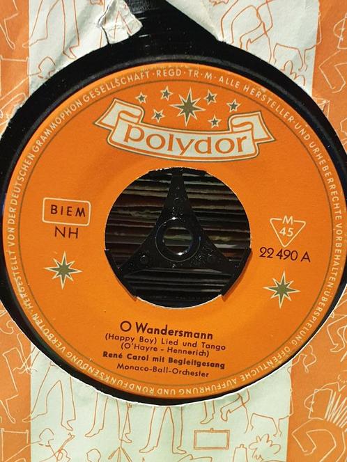 Rene Carol - O wandersmann (d), Cd's en Dvd's, Vinyl Singles, Ophalen of Verzenden