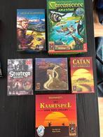 Pakket Gezelschapsspel cartographers, carcasonne, stratego e, Een of twee spelers, Ophalen, Zo goed als nieuw