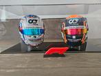 2x Nyck de Vries helmen 1:2 met showbox!, Verzamelen, Ophalen, Nieuw, Formule 1