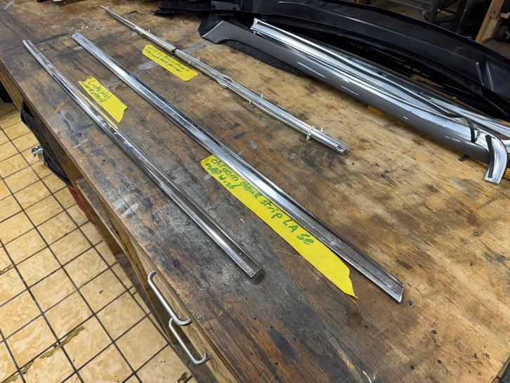 W126 chroom zie tekst, Auto-onderdelen, Carrosserie en Plaatwerk, Deur, Mercedes-Benz, Voor, Achter, Links, Rechts, Gebruikt, Ophalen of Verzenden