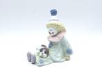 Lladro beeldje, clown met hond #5277, Verzenden, Zo goed als nieuw, Mens
