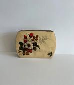 Vintage bloemenblikje blik blikken koektrommel trommel, Ophalen of Verzenden, Gebruikt