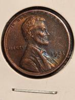 1943 D Lincoln Cent - Zeldzaam!, Postzegels en Munten, Ophalen of Verzenden, Overige landen, Losse munt