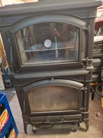 La Nordica Houtkachel met Bakoven - Isotta Forno EVO 9,7 kw, Ophalen, Gebruikt, Houtkachel, Vrijstaand