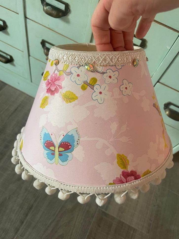 Vintage lampenkap Pip Studio Amsterdam chinese roos boho kap, Huis en Inrichting, Lampen | Lampenkappen, Zo goed als nieuw, Minder dan 25 cm