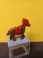 Lego Bruin kasteel paard uit de jaren 90, Ophalen of Verzenden, Zo goed als nieuw